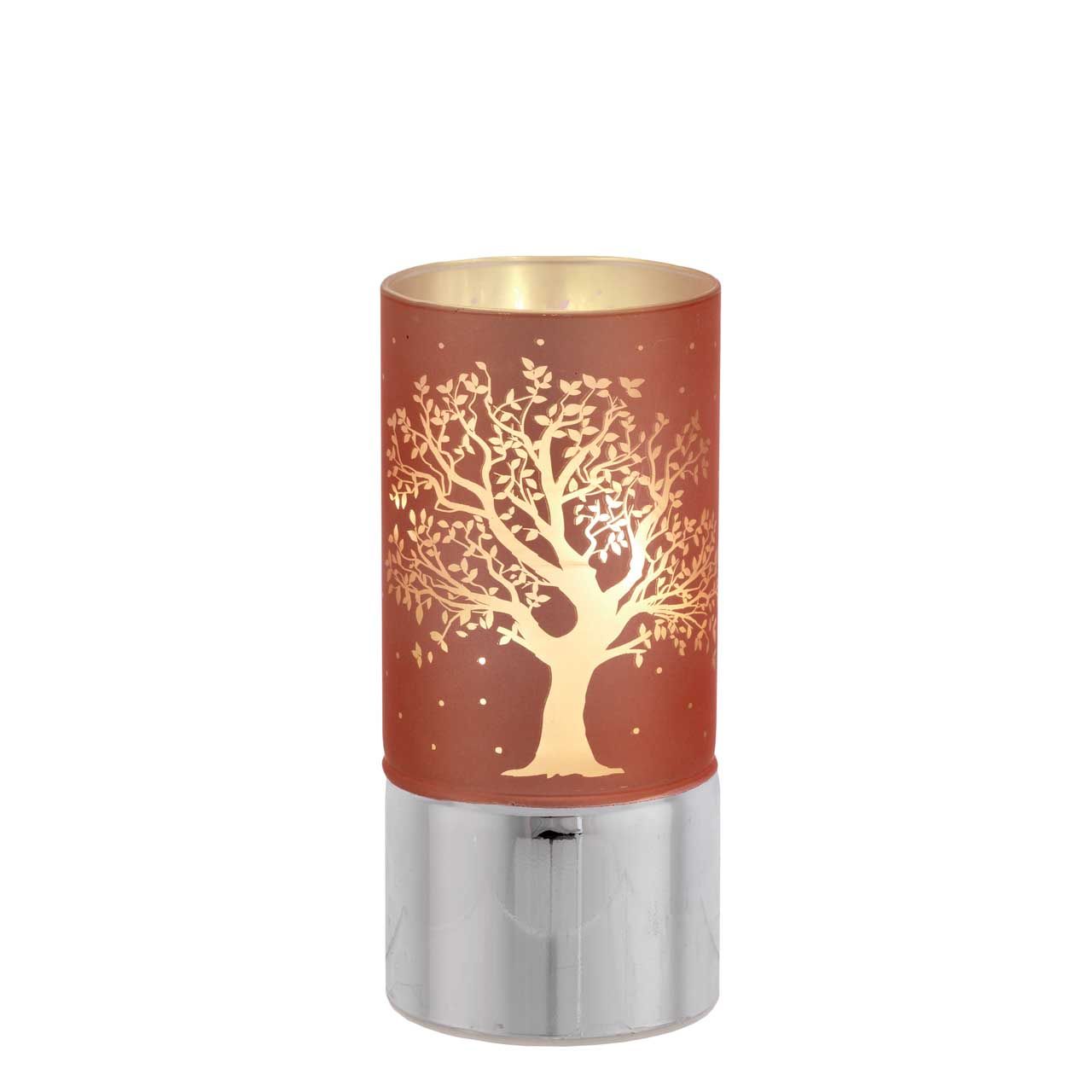 LAMP 7x15 WITH PINK TREE DECORATION